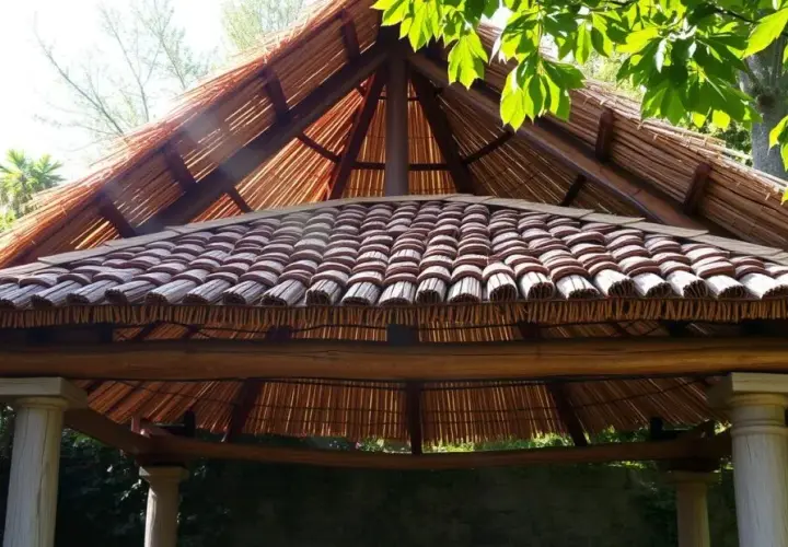 Co na dach altany ogrodowej? 5 najlepszych materiałów - wady i zalety